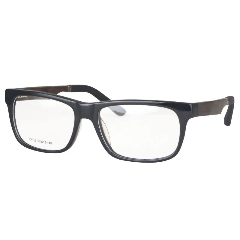 SHINU Acetate Progressive Multifocal Reading Glasses Men Bifocal Reading Glasses Photochromic Blue Light Wood Eyeglasses custom