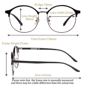 SHINU Anti Blue Ray Progressive multifocal Lenses Customized Prescription Eyewear TR/metal material glasses Multicolor optional