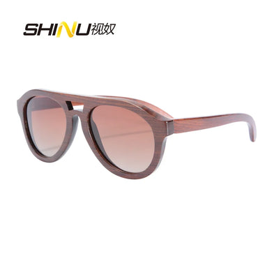 SHINU Brand wooden sun glassed for men  polarized sunglasses 2024 y2k glasses polarized fishing sunglasses handmade nture wood
