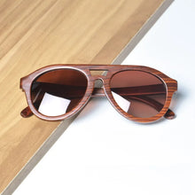 Load image into Gallery viewer, SHINU Brand wooden sun glassed for men  polarized sunglasses 2024 y2k glasses polarized fishing sunglasses handmade nture wood
