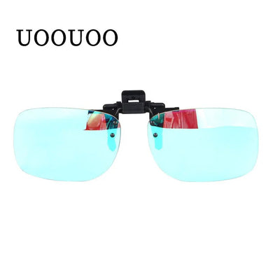 SHINU Color Blind clip on For Men Red Green Color Blind Corrective clip on with prescription glasses  for red green color blind