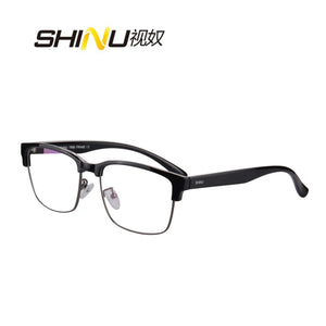 SHINU Custom Progressive Multifocal Reading Glasses Men See Near Far Oculos De Grau Prescription Protective Gaming Glasses Men