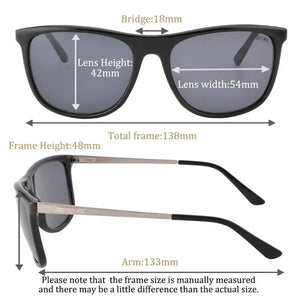 SHINU Men RetroVintage acetate Polarized Sunglasses Classic Sun glasses myopia Lens Driving Eyewear fishing glasses custom 5001