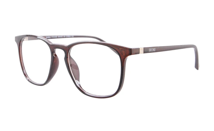 SHINU Men’s glasses progressive multifocal reading glasses prescription eyeglasses anti radiation see distance close customized