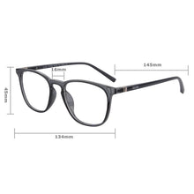 Load image into Gallery viewer, SHINU Men’s glasses progressive multifocal reading glasses prescription eyeglasses anti radiation see distance close customized