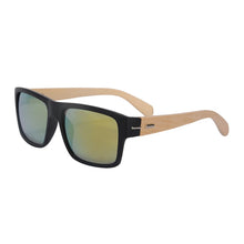 Carica l&#39;immagine nel visualizzatore di Gallery, SHINU Myopia Polarized Glasses Square Bamboo Wooden 5 Colors Prescription Men Glasses Frames Sun Glasses Eyewear Eyeglasses
