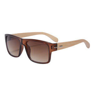 SHINU Myopia Polarized Glasses Square Bamboo Wooden 5 Colors Prescription Men Glasses Frames Sun Glasses Eyewear Eyeglasses