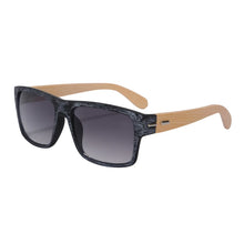 Carica l&#39;immagine nel visualizzatore di Gallery, SHINU Myopia Polarized Glasses Square Bamboo Wooden 5 Colors Prescription Men Glasses Frames Sun Glasses Eyewear Eyeglasses