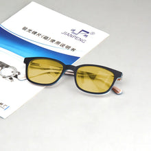Carica l&#39;immagine nel visualizzatore di Gallery, SHINU Polarized Sunglasses for Men Car Driving Glasses Night Vision Myopia Eyeglasses See Clear for Driving at Night ZF115 ZF114