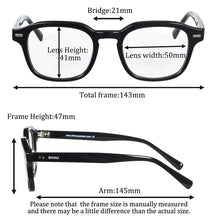 Carica l&#39;immagine nel visualizzatore di Gallery, SHINU Reading Glasses Men multifocal glasses for distance and near astigmatism prescription glasses  frame custom