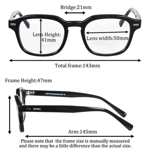 SHINU Reading Glasses Men multifocal glasses for distance and near astigmatism prescription glasses  frame custom