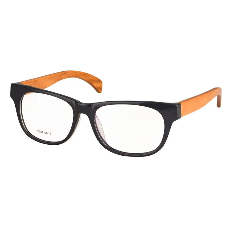 SHINU Wood Legs Eyeglasses Frame Men Progressive Multifocal Reading Glasses Customized Prescription Anti Radiation Glasses