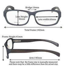 Carica l&#39;immagine nel visualizzatore di Gallery, SHINU Wood Legs handmade 100% Progressive Multifocal Reading Glasses Men Anti Blue Light Radiation Glasses Frame customized