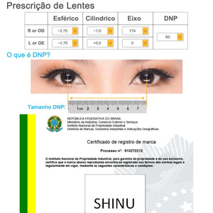 SHINU brand 1.56-1.74 Prescription Glasses Lenses Ultra Thin Aspheric HC TCM UV Resin Eyeglasses Lenses For Myopia Hyperopia