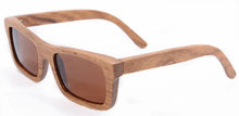 Load image into Gallery viewer, SHINU brand Bamboo Wood Sunglasses Handmade Square Wooden Frame Polarized sun glassed for man Eyeglasses Gafas De Sol