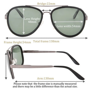 SHINU brand polarized sun glassed for man 2024 myopia sunglasses aviator prescription lenses men polarized fishing sunglasses