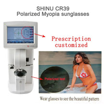 Load image into Gallery viewer, SHINU brand polarized sun glassed for man 2024 myopia sunglasses aviator prescription lenses men polarized fishing sunglasses
