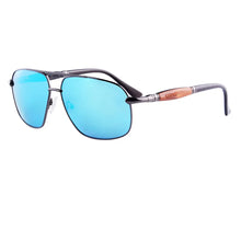 Load image into Gallery viewer, SHINU brand sun glassed for men handmade polarized sunglasses wood brand design glasses men  car driving glasses