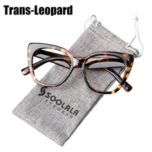 Load image into Gallery viewer, SOOLALA Cat Eye Bifocal Sunglasses Reading Glasses Women Men Designer Sunglasses Diopter Anti Blue Reading Sunglasses 1.0 to 4.0