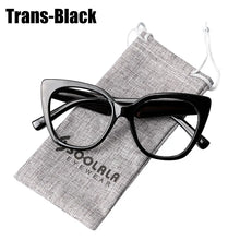 Load image into Gallery viewer, SOOLALA Cat Eye Bifocal Sunglasses Reading Glasses Women Men Designer Sunglasses Diopter Anti Blue Reading Sunglasses 1.0 to 4.0