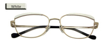 Load image into Gallery viewer, SORBERN Cat Eye Clear Glasses Optical Frames For Women Men Retro Alloy Metal Eyeglasses Fashion Fake Glass Prescription Eyewear