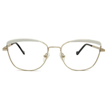 Load image into Gallery viewer, SORBERN Cat Eye Clear Glasses Optical Frames For Women Men Retro Alloy Metal Eyeglasses Fashion Fake Glass Prescription Eyewear