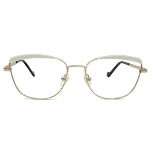 SORBERN Cat Eye Clear Glasses Optical Frames For Women Men Retro Alloy Metal Eyeglasses Fashion Fake Glass Prescription Eyewear