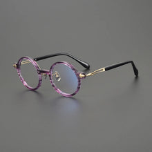 Load image into Gallery viewer, Gatenac Vintage Pure Titanium Glasses Frame Men Round Designer Eyeglasses Frame Women 2025 New Handmade Luxury Brand Eyewear
