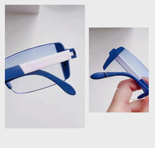 Load image into Gallery viewer, Bifocal Reading Glasses Presbyopic Glasses Far and Near Eyewear +1.0 To +4.0 Anti-blue Light Mens Glasses Transparent
