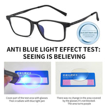 Carica l&#39;immagine nel visualizzatore di Gallery, Ultra-Light Pure Titanium Reading Glasses Men Outdoor Blue Light Blocking Hyperopia Glasses Business Large Frame Eyeglasses New