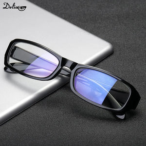 Myopia Glasses Rectangle Frame Clear Lens Eyeglasses HD Myopia Glasses Men Women Ultralight Glasses 0 TO-4.0