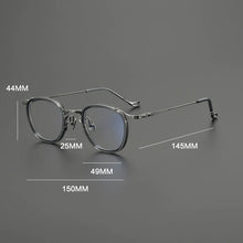 Load image into Gallery viewer, Gatenac Vintage Pure Titanium Glasses Frame Men Handmade Eyeglasses Frame Women 2025 New Fashion Luxury Brand Designer Eyewear