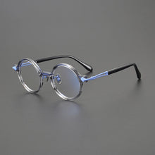 Load image into Gallery viewer, Gatenac Vintage Pure Titanium Glasses Frame Men Round Designer Eyeglasses Frame Women 2025 New Handmade Luxury Brand Eyewear