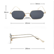 Carica l&#39;immagine nel visualizzatore di Gallery, 6 Sides Alloy Gold Retro Frame Progressive Multifocal Reading Glasses +0.75 To +4
