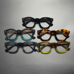 Gatenac Vintage Acetate Glasses Frame Men Retro High Quality Handmade Eyeglasses Frame Women Japan Designer Luxury Brand Eyewear