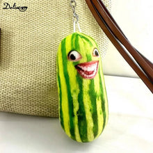 Carica l&#39;immagine nel visualizzatore di Gallery, Watermelon Stick Doll Pendant Funny Toy Stuffed Birthday Gift Key Chains for Women Key Chains Cute Keychain