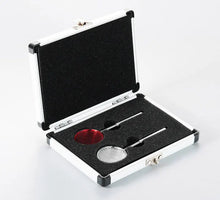 Load image into Gallery viewer, Ophthalmic Cross Cylinder White Red Maddox MR Lens With Long Metal Handle Kit Set E09-5506