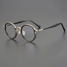 Load image into Gallery viewer, Vintage Round Acetate Titanium Glasses Frame Men Retro Ultra Light Handmade Eyeglasses Frame Women Designer Luxury Brand Eyewear