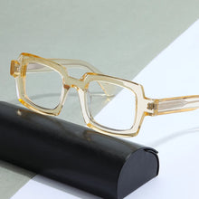 Load image into Gallery viewer, Acetate Optical Glasses Frame Men Square Vintage Myopia Prescription Big Eyeglasses Frame Women Luxury Brand Handmade Eyewear