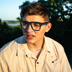 Vintage Acetate Glasses Frame Men Handmade Rivet Big Face Eyeglasses Frame 2024 New Fashion Luxury Brand Designer Eyewear