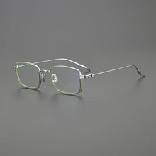 Load image into Gallery viewer, Gatenac Vintage Pure Titanium Glasses Frame Men Square Ultra Light Eyeglasses Frame Women Japan Luxury Brand Designer Eyewear