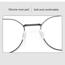 Load image into Gallery viewer, Screw Free Hinge Designer Germany Brand Glasses Men Super Thin Stainless Steel Retro Round Eyeglasses Women Spectacle Frame
