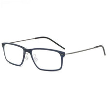 Carica l&#39;immagine nel visualizzatore di Gallery, Screwless Classic Square Acetate Titanium Glasses Frame Denmark Brand Ultralight Myopia Prescription Reading  Eyeglasses 6507