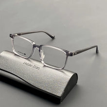 Load image into Gallery viewer, High quality acetate square eyewear frames men&#39;s business handmade optical eyewear frames make prescription glasses for myopia