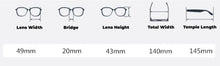 Load image into Gallery viewer, Personalized Retro Rectangular Glasses Frame 129F Men Women Classic Handmade Eyeglasses Top Quality Premium Prescription Eyewear