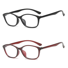 Load image into Gallery viewer, Eye Protection Anti-Blue Light Reading Glasses Blue Ray Blocking Ultralight Hyperopia Glasses PC Square Eyeglasses Men Women