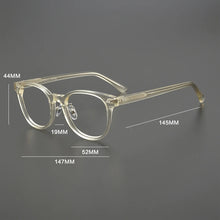 Load image into Gallery viewer, Gatenac 2023 New Acetate Eyeglasses Frame Men Vintage Prescription Myopia Glasses Frame Women Retro Luxury Brand Optics Eyewear