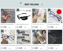 Load image into Gallery viewer, Folding Legless Nose Clip Reading Glasses Men Women Mini Portable Smart Magnifier EyeGlasses Ultralight Eyewear +1.0 To +3.0