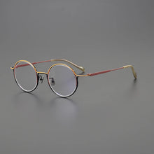 Load image into Gallery viewer, Gatenac Vintage Pure Titanium Glasses Frame Men Vintage Round Eyeglasses Frame Women 2025 New Luxury Brand Designer Eyewear