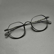 Load image into Gallery viewer, Vintage Titanium Eyeglasses Frame Men Retro 2022 New Optical Myopia Prescription Glasses Frame Women Luxury Brand Small Eyewear